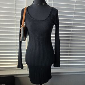 Wild Fable Black Knit Dress